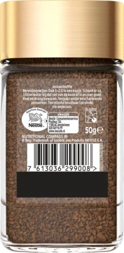 Nescafé Gold Oploskoffie - 12 Potten à 50 Gram -Koffie Benodigdheden Korting 588x1200 1