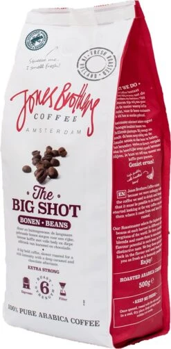 Jones Brothers Coffee The Big Shot Koffiebonen - 6 X 500 Gram 10 Jones Brothers Coffee The Big Shot Koffiebonen - 6 X 500 Gram -Koffie Benodigdheden Korting 591x1200