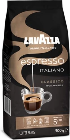 Lavazza Espresso Italiano Classico Koffiebonen - 500 Gram X4 -Koffie Benodigdheden Korting 608x1200 2