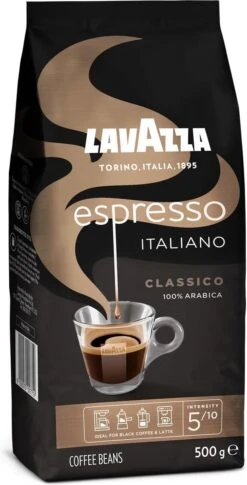 Lavazza Espresso Italiano Classico Koffiebonen - 500 Gram X6 -Koffie Benodigdheden Korting 611x1200 2