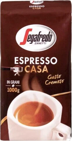 Segafredo Espresso Casa Koffiebonen - 1 Kg -Koffie Benodigdheden Korting 613x1200