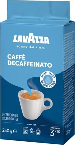 Lavazza Caffe Decaffeinato Filterkoffie - 250 Gram X8 -Koffie Benodigdheden Korting 620x1200