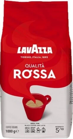 Lavazza Qualita Rossa Koffiebonen - 1 Kg -Koffie Benodigdheden Korting 633x1200