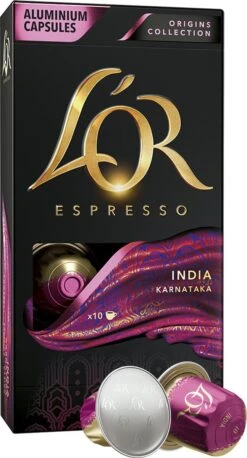 L'OR Espresso Origins India (10) - 10 X 10 Koffiecups 9 L'OR Espresso Origins India (10) - 10 X 10 Koffiecups -Koffie Benodigdheden Korting 647x1200