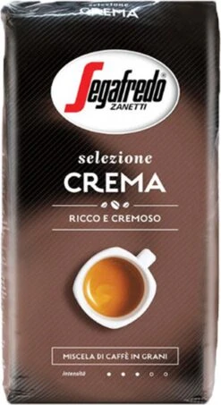 Segafredo Selezione Crema Koffiebonen - 8 X 1 Kg -Koffie Benodigdheden Korting 654x1200