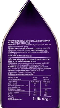 Senseo Cappuccino Choco Koffiepads - 2/9 Intensiteit - 4 X 8 Pads 14 Senseo Cappuccino Choco Koffiepads - 2/9 Intensiteit - 4 X 8 Pads -Koffie Benodigdheden Korting 668x1200