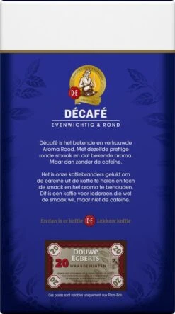 Douwe Egberts Decafé Filterkoffie - 6 X 500 Gram -Koffie Benodigdheden Korting 669x1200 6