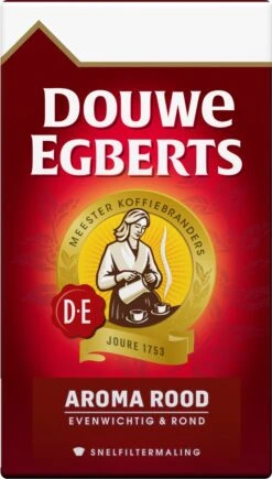Douwe Egberts Aroma Rood Filterkoffie - 24 X 250 Gram -Koffie Benodigdheden Korting 681x1200 1