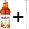 Monin Pumpkin Spice 70cl Koffiesiroop Met Doseer Pompje