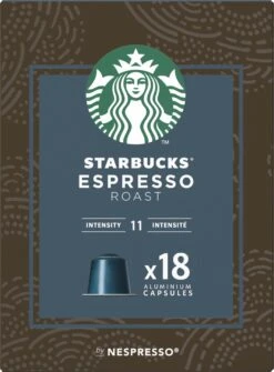 Starbucks By Nespresso Capsules Espresso Roast - 7 Doosjes à 18 Koffiecups -Koffie Benodigdheden Korting 884x1200