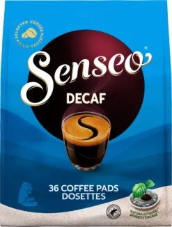 Senseo Decaf Koffiepads - 5/9 Intensiteit - 10 X 36 Pads -Koffie Benodigdheden Korting 909x1200 2