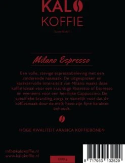 Kalo Koffie - 100% Arabica Koffiebonen - Milano Espresso - 1kg - Exclusieve Koffie 9 Kalo Koffie - 100% Arabica Koffiebonen - Milano Espresso - 1kg - Exclusieve Koffie -Koffie Benodigdheden Korting 921x1200
