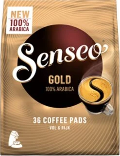 Senseo Gold Koffiepads - 5/9 Intensiteit - 10 X 36 Pads -Koffie Benodigdheden Korting 925x1200