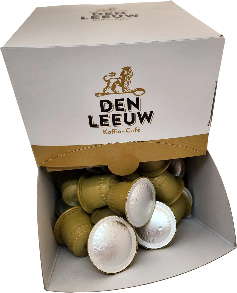 Voordeelpakket: Den Leeuw Lungo (80 Koffiecups) - Roast Koffiecups - Echte Hollandsche Koffie Van Den Leeuw In Nespresso Cups - Nespresso Compatibele Koffie Cups 2 Voordeelpakket: Den Leeuw Lungo (80 Koffiecups) - Roast Koffiecups - Echte Hollandsche Koffie Van Den Leeuw In Nespresso Cups - Nespresso Compatibele Koffie Cups - Afbeelding 2