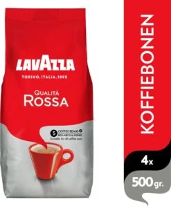Lavazza Qualita Rossa Koffiebonen - 500 Gram X4 11 Lavazza Qualita Rossa Koffiebonen - 500 Gram X4 -Koffie Benodigdheden Korting 993x1200